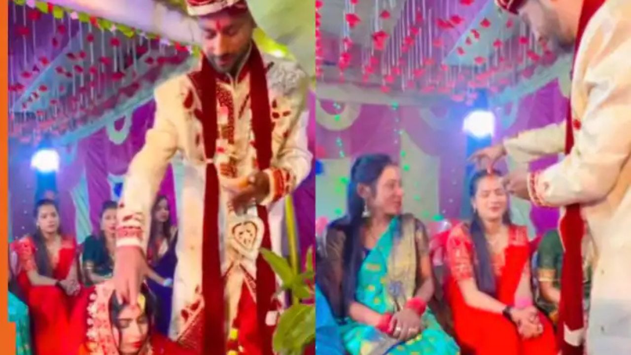 dulha dulhan ka viral video