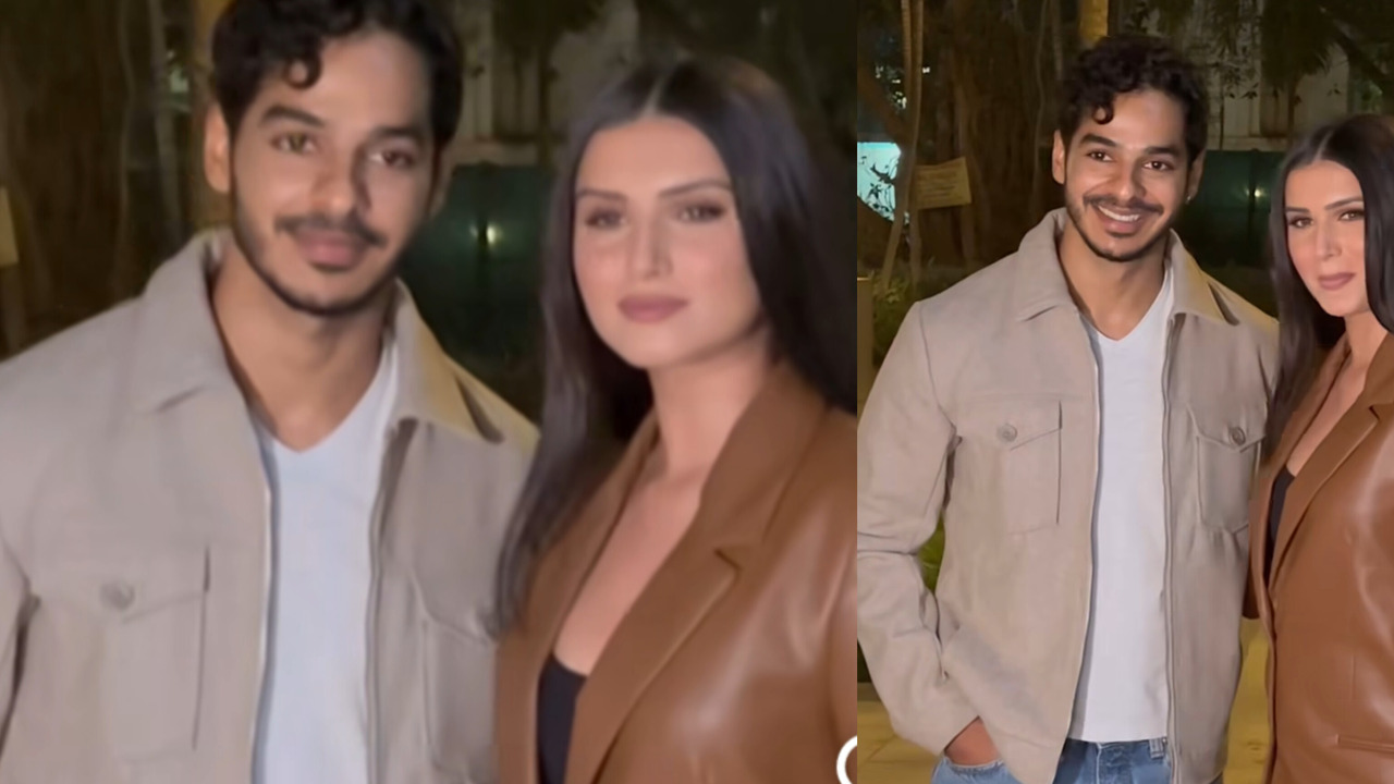 Ishaan Khatter & Tara Sutaria spotted together