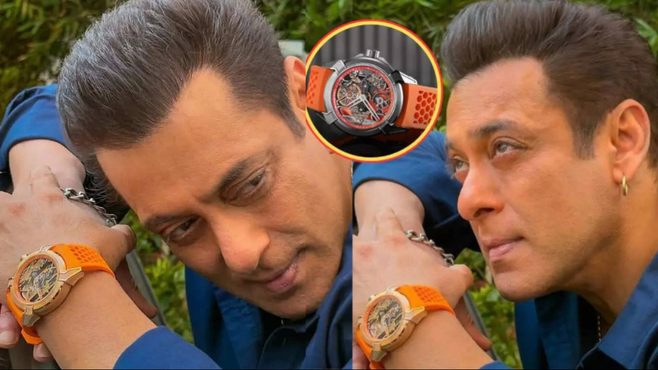 Salman Khan wore a Ram Temple-themed watch